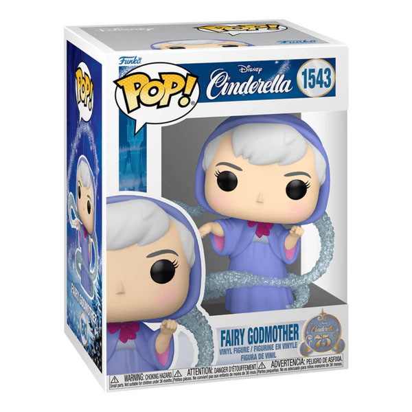 Funko POP #1543 Disney Cinderella 75th Anniversary Fairy Godmother Figure